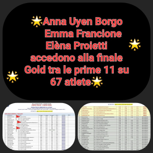 Angeli in finale per i Campionati Italiani Gold e Silver