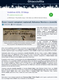 GHIACCIOFILIA - I nuovi Campioni Nazionali Advance Novice e Juvenile